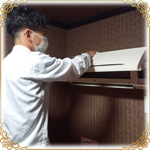 【店舗環境】💖エアコンも、その周囲も清掃♪💖